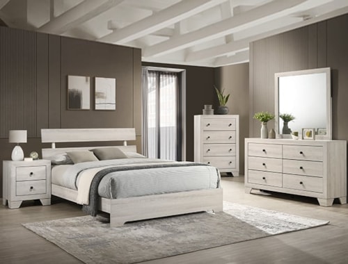 Rustic 5-Piece Queen Bedroom Set