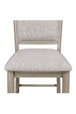 Crown Mark Fulton Transitional Upholstered Counter Height Chair