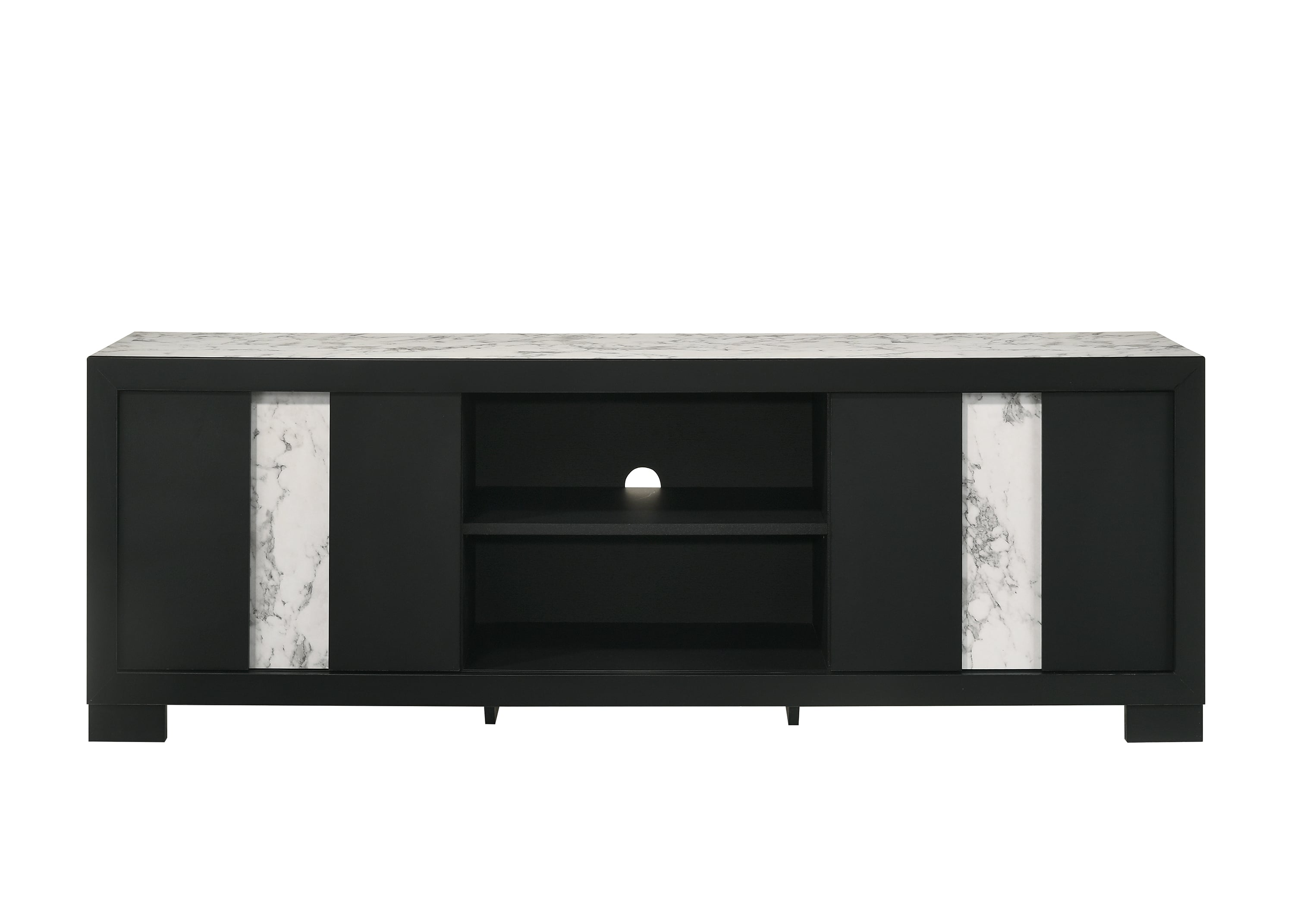 Crown Mark Rangley Sliding-Door TV Console