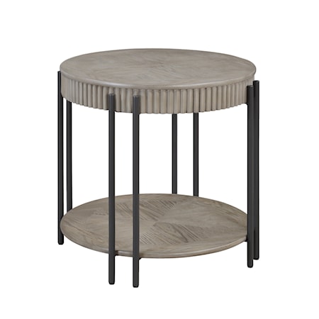 Round End Table