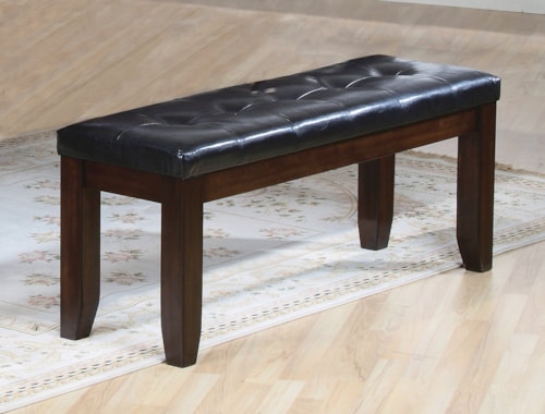 Bardstown Transitional Accent Bench - Charcoal