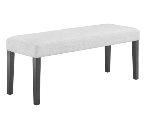 Contemporary Upholstered Dining Bench