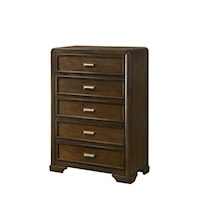 Coffield Transitional 5-Drawer Bedroom Chest