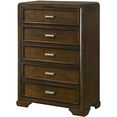 Coffield Transitional 5-Drawer Bedroom Chest