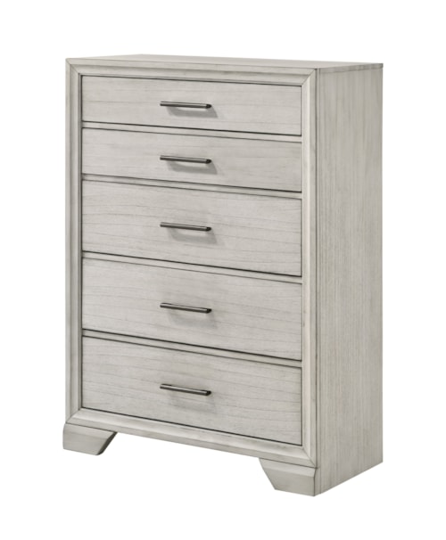Transitional 5-Drawer Chest
