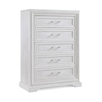 Alexandria Transitional 5-Drawer Bedroom Chest