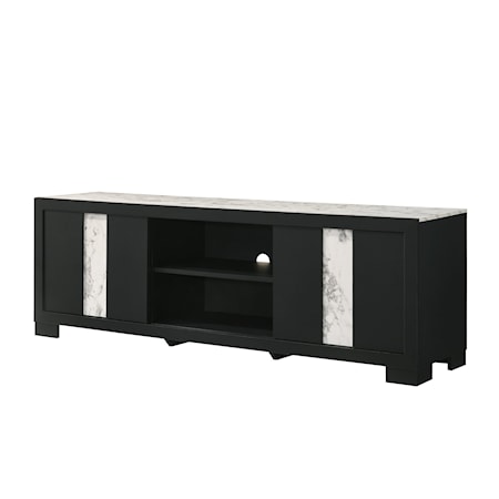 Sliding-Door TV Console