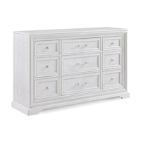 Alexandria Transitional 9-Drawer Dresser