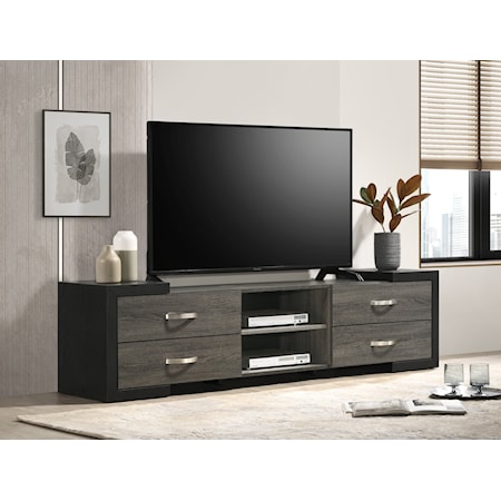 4-Drawer TV Console