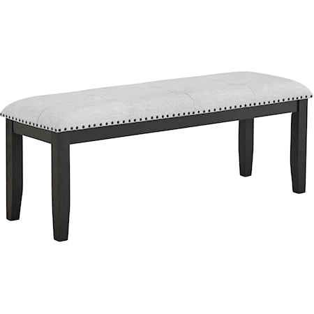 Crown Mark Hilara 2134-BENCH Transitional Dining Bench with