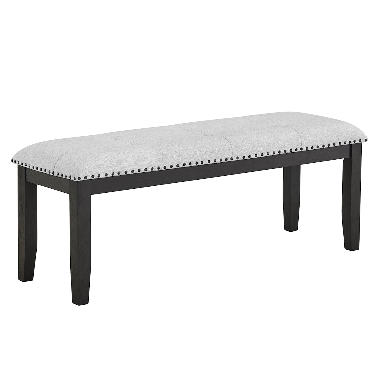 Transitional Bench Crown Mark Vance 1319DV-BENCH Vance Transitional Upholstered Dining ...