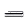 Crown Mark REMINGTON ROMULUS WHITE AND GREY 71" TV STAND |