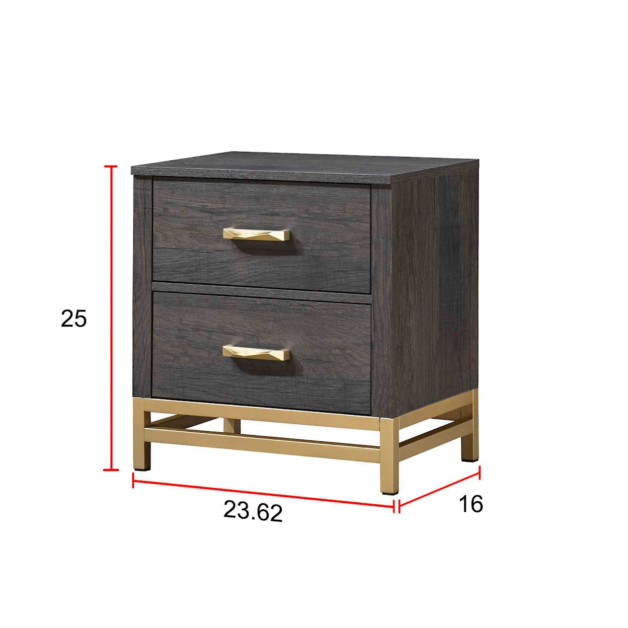 Crown Mark TREVOR Night Stand