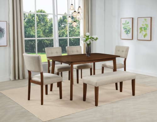 Casual 6-Piece Dining Set