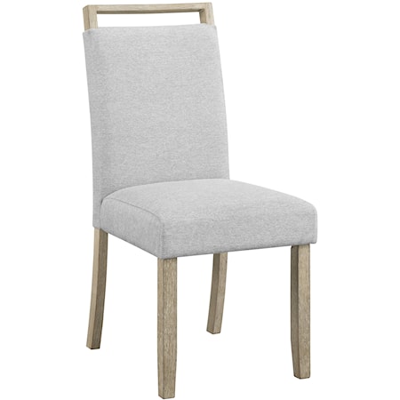 Contemporary Upholstered Dining Side Chair