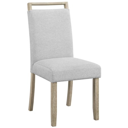 SHYHALUD GREY DINING CHAIRS | 2PB