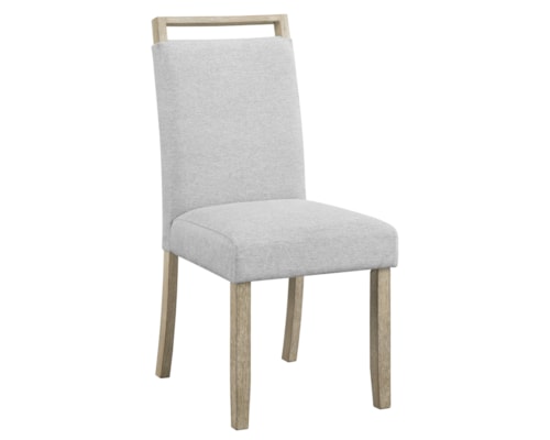 Contemporary Upholstered Dining Side Chair