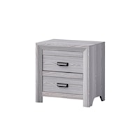 Adelaide Contemporary 2-Drawer Nightstand