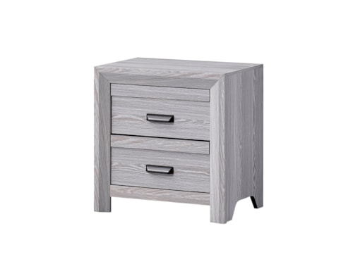 Adelaide Contemporary 2-Drawer Nightstand