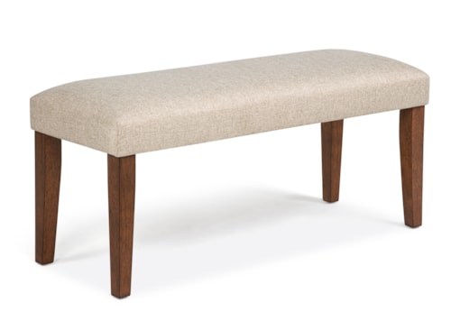 Casual Gregory Upholstered Dining Bench
