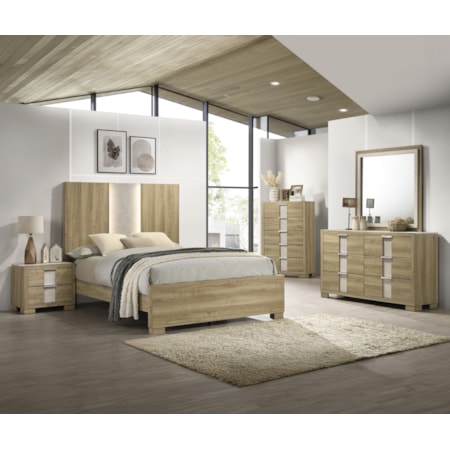 6-Drawer Dresser and Mirror Set