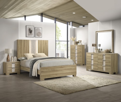 Rangley Queen Headboard - Driftwood