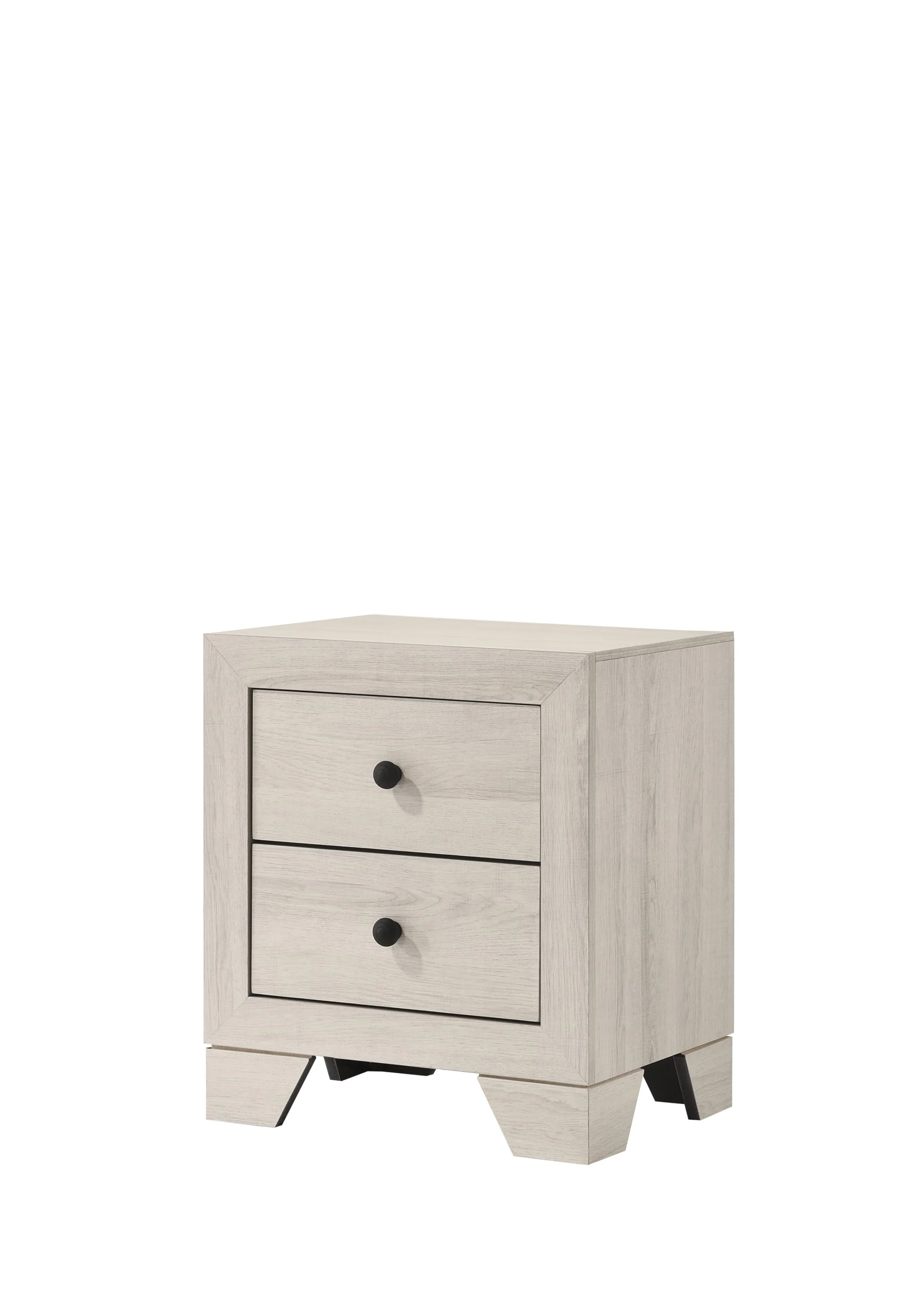 Crown Mark Atticus B6982-2 Rustic 2-Drawer Nightstand | Royal Furniture ...