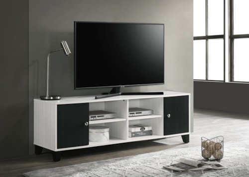 Akerson Contemporary 2-Door TV Cabinet