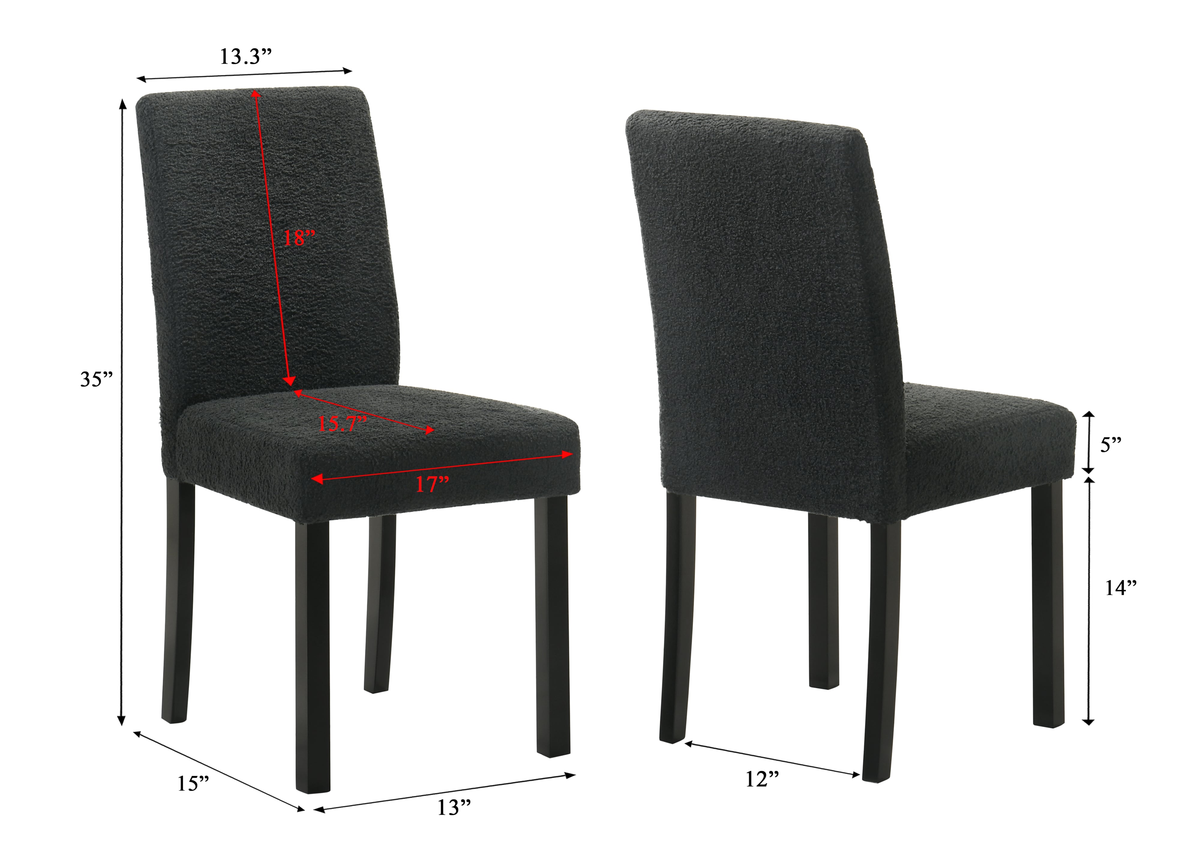 Crown Mark Resia Dining Side Chair