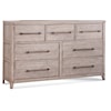 American Woodcrafters Aurora Dresser