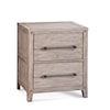 American Woodcrafters Aurora 2-Drawer Nightstand