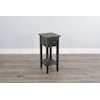 Sunny Designs Marina Black Sand Chair Side Table