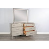 Sunny Designs American Modern 6 Drawer Dresser