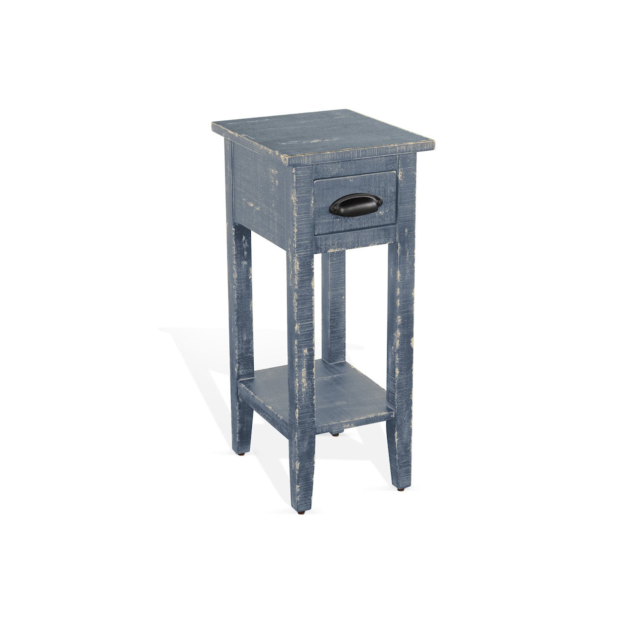 Sunny Designs Marina Ocean Blue Chair Side Table