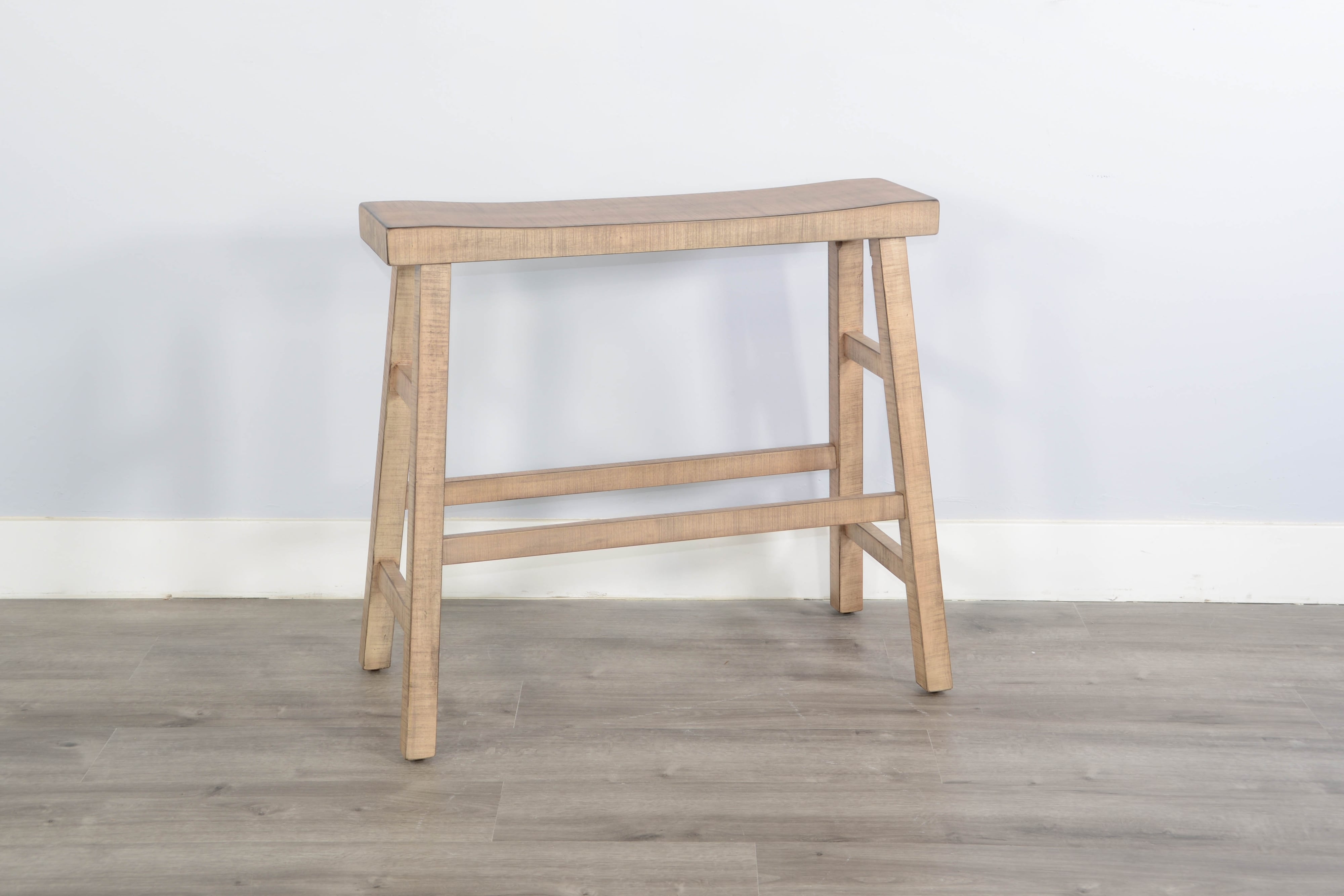 Sunny Designs Marina Beach Pebble 30"H Bench, Wood Seat