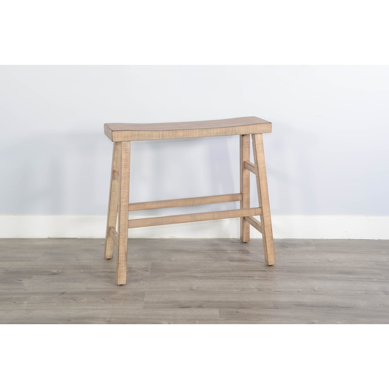 Sunny Designs Marina Beach Pebble 30"H Bench, Wood Seat