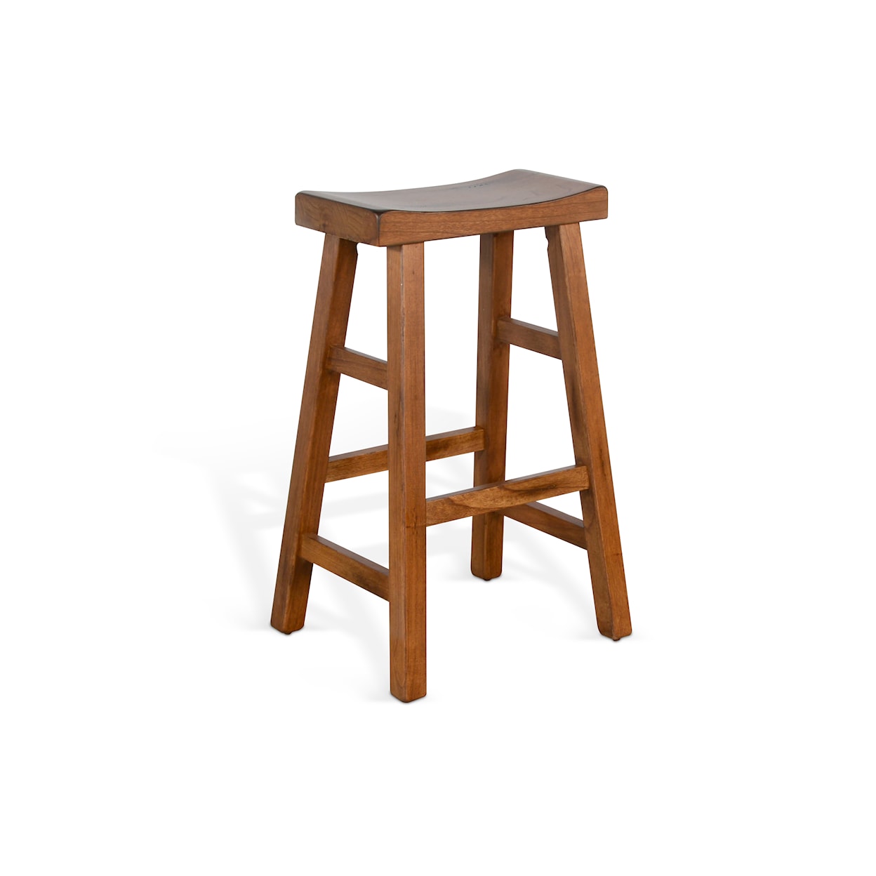 Sunny Designs Sedona 2 30"H Saddle Seat Stool, Wood Seat