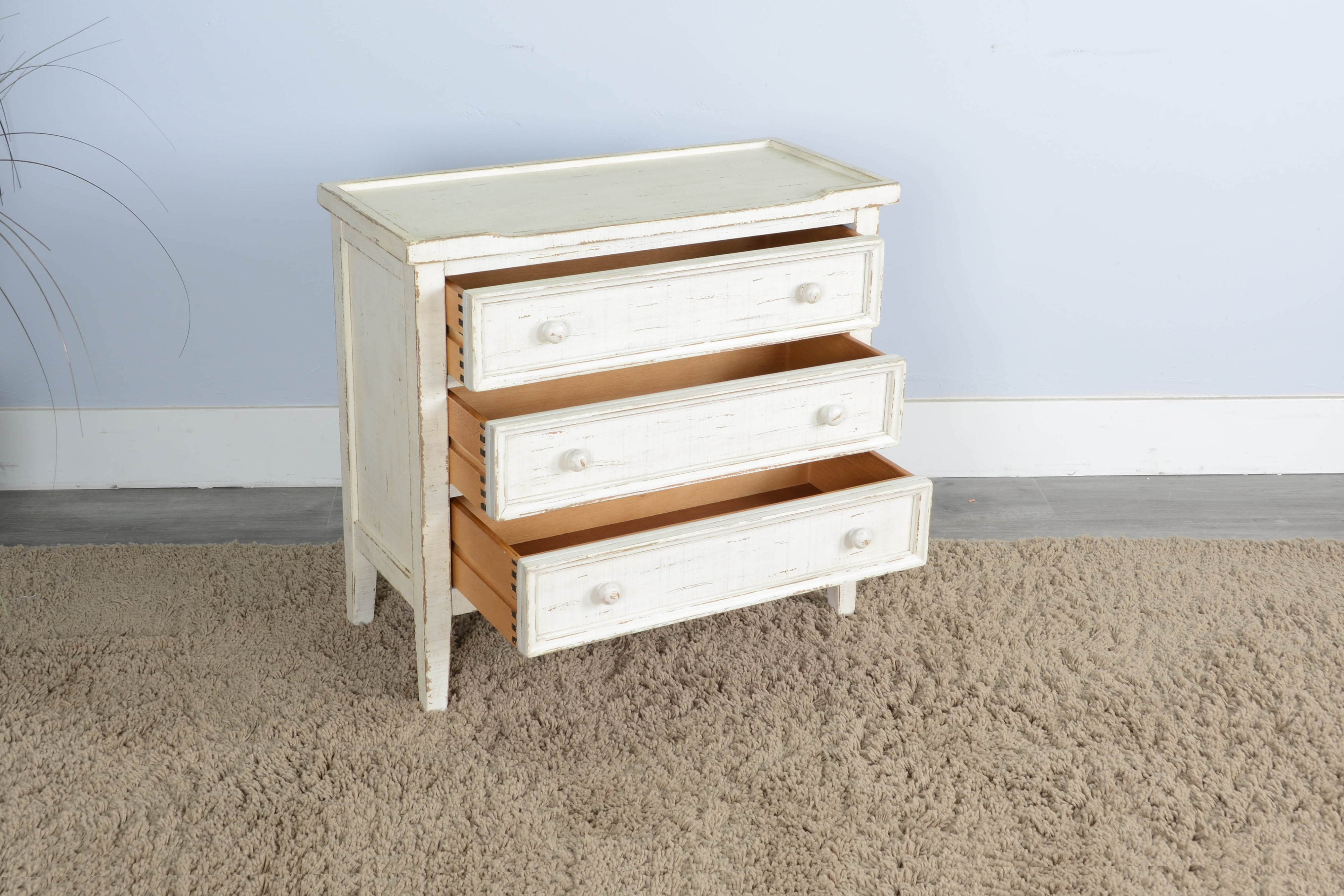 End Table with Drawers