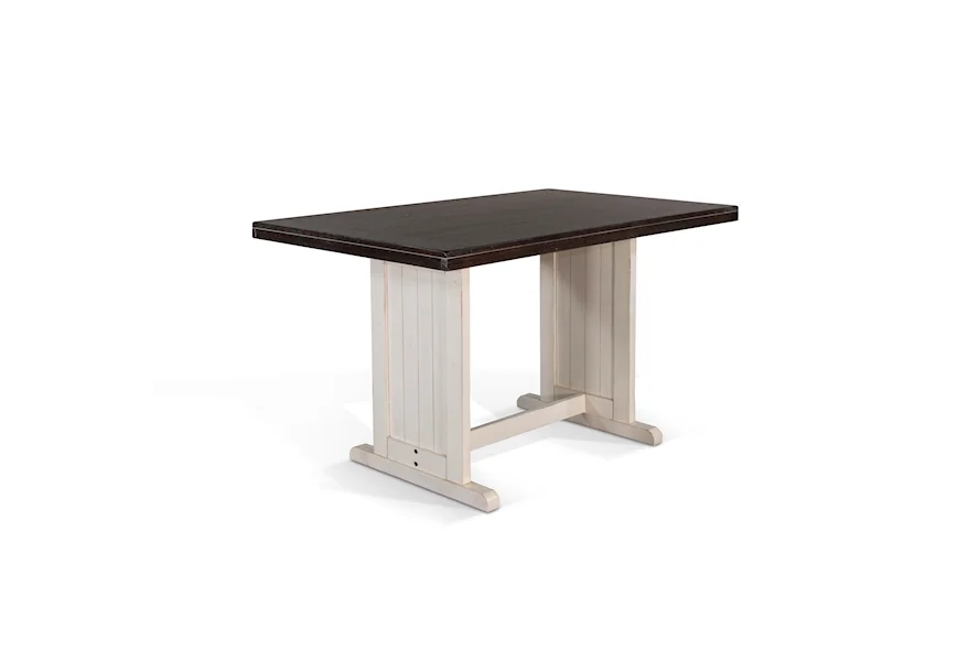 Carriage House Counter Table by Sunny Designs at Sparks HomeStore