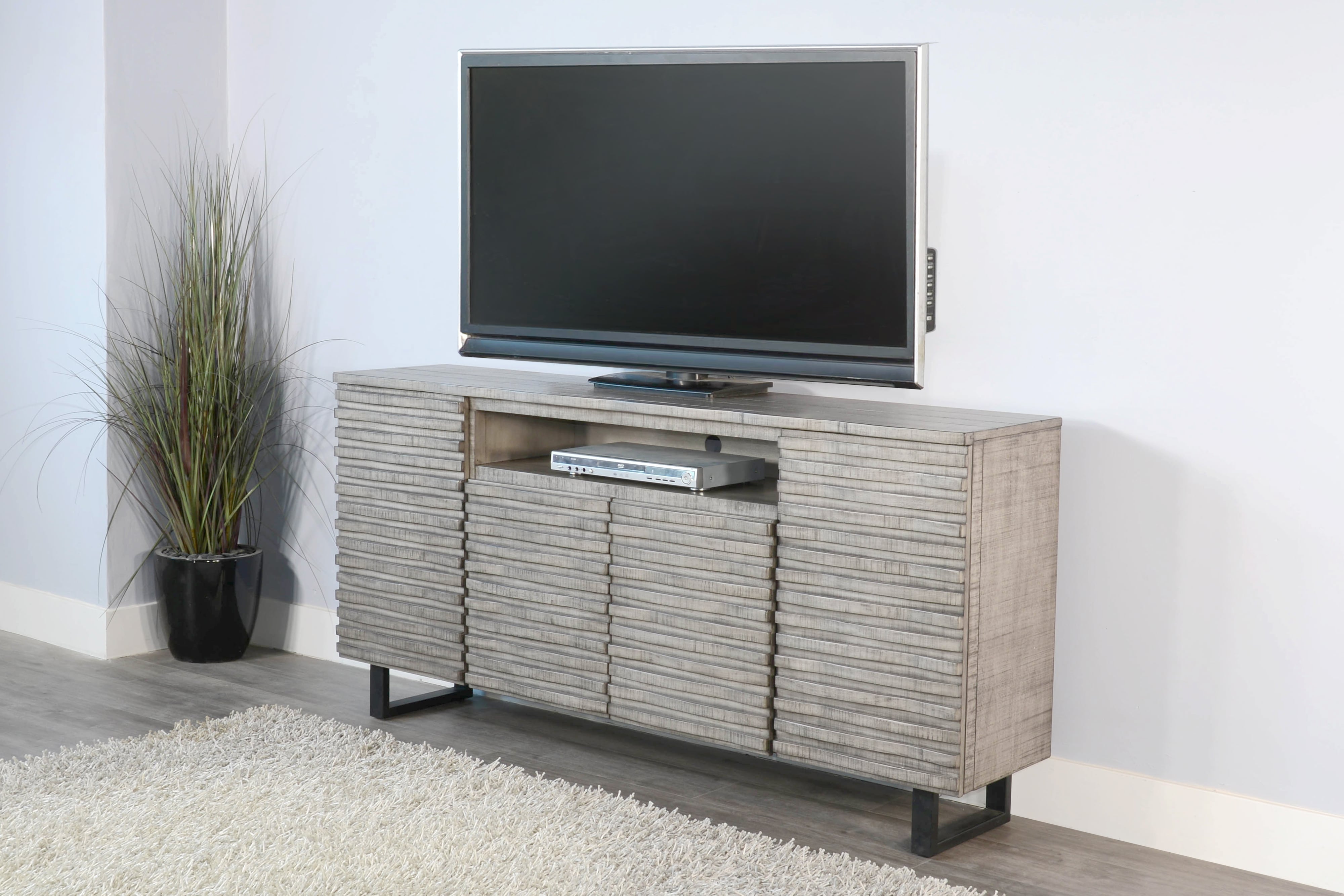 Alpine Grey 72" Media Console  Server