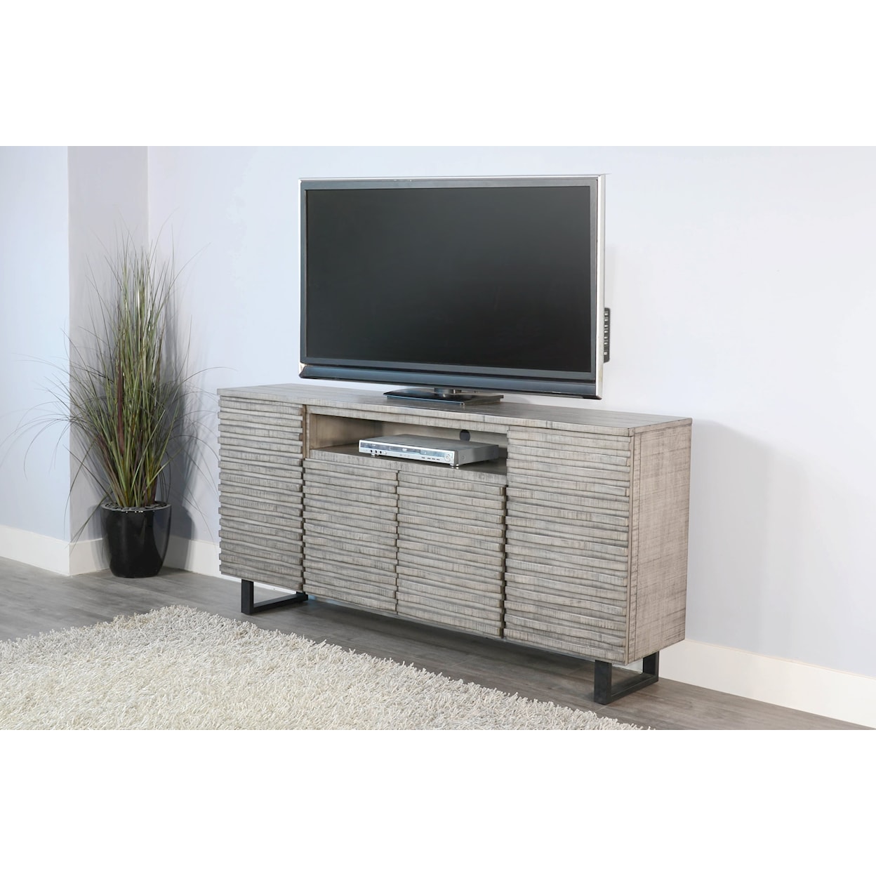 Sunny Designs Alpine Alpine Grey 72" Media Console  Server