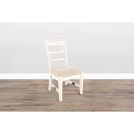 White Sand Arm Chair, Cushion Seat