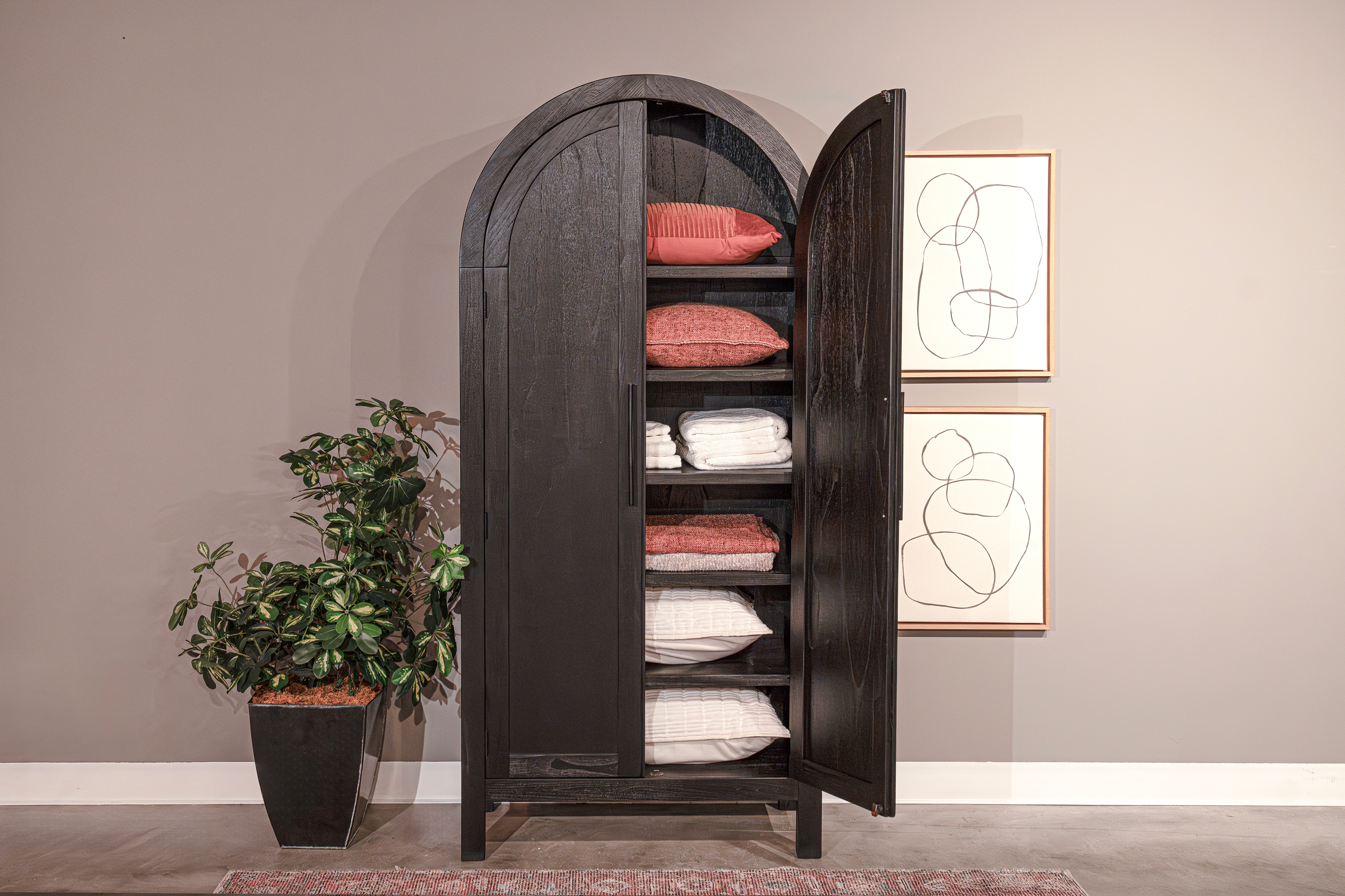 Storage Arch Cabinet
