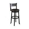 Sunny Designs Scottsdale BW 30"H Swivel Barstool, Cushion Seat & Back