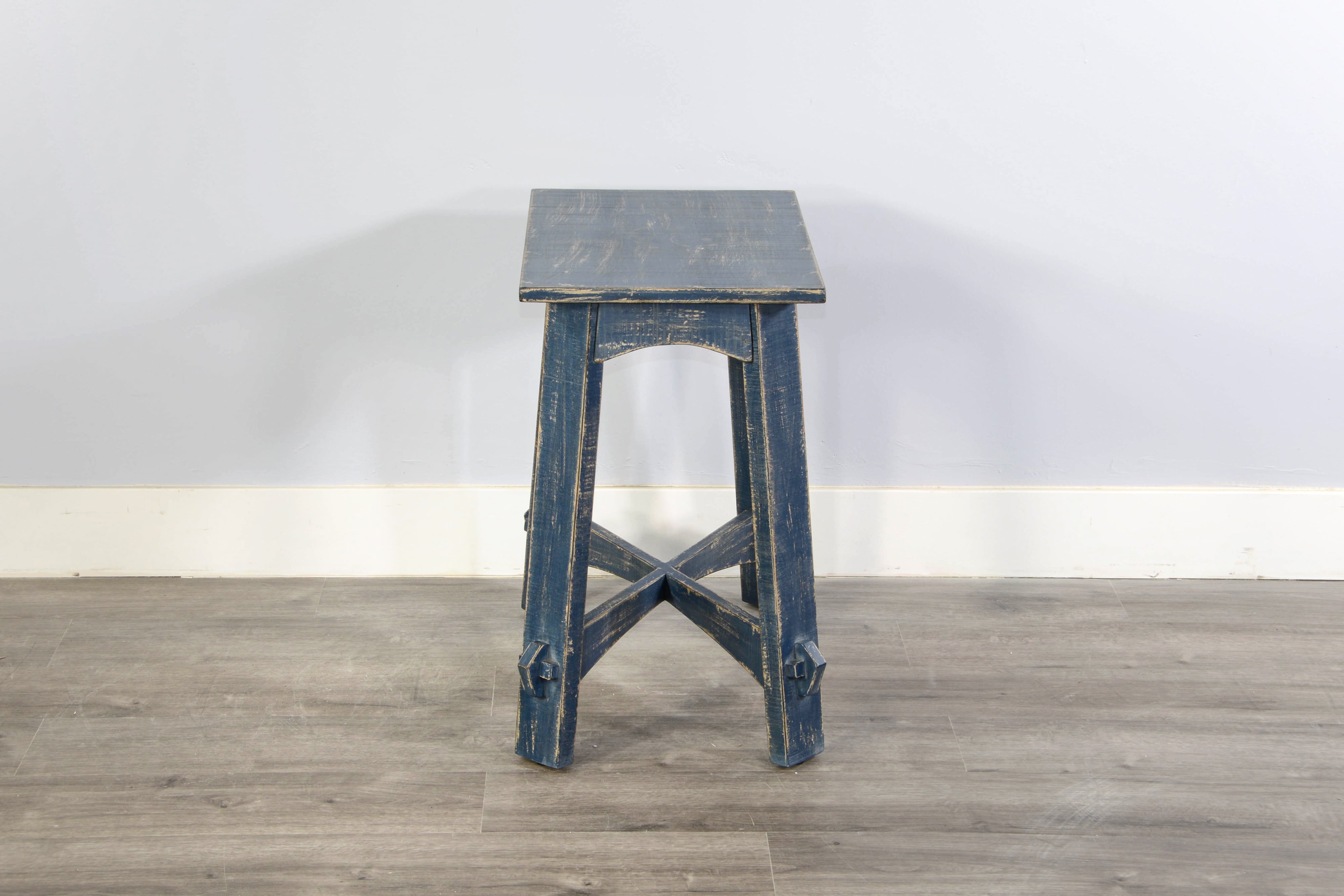 Sunny Designs Marina Ocean Blue Chair Side Table