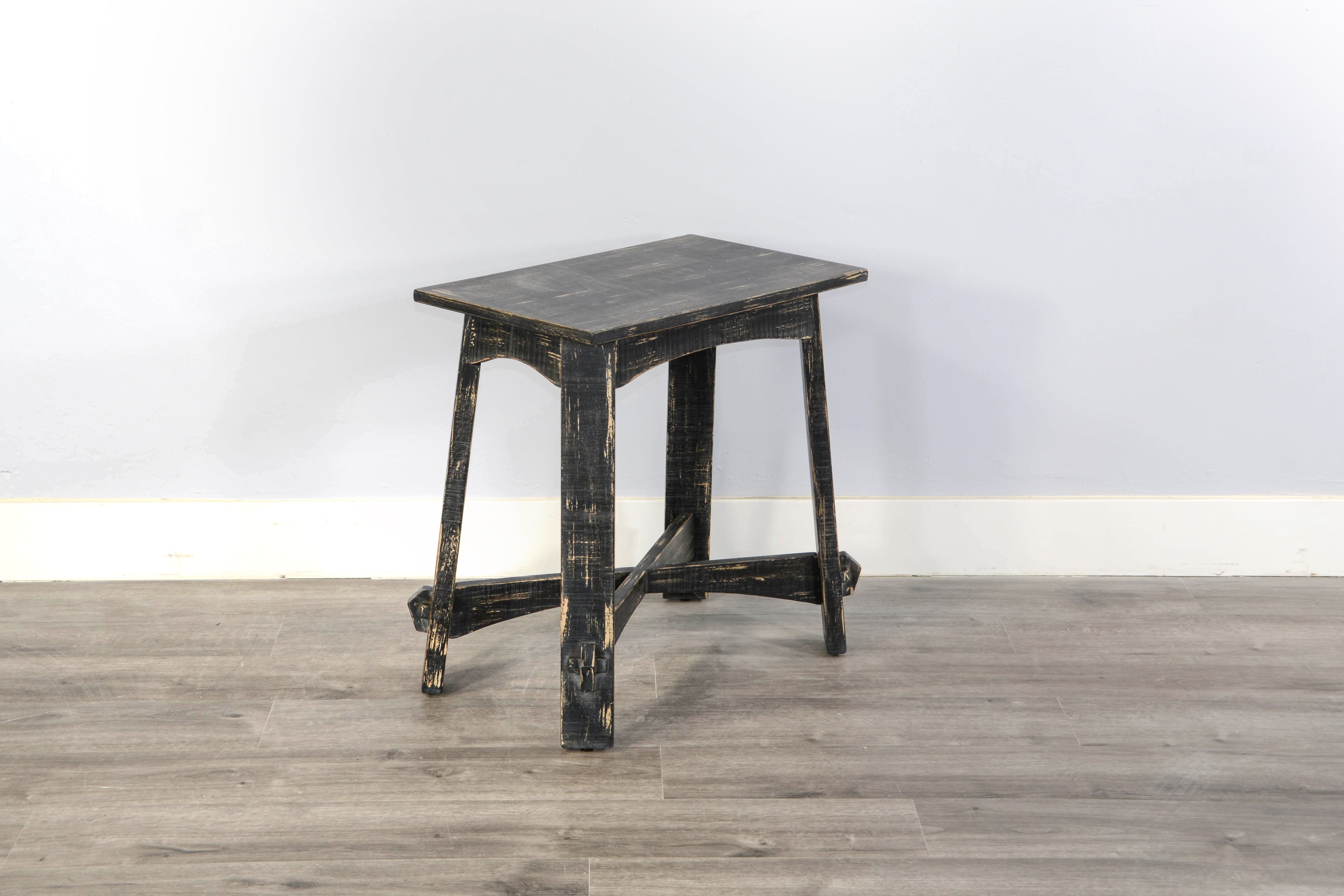 Black Sand Chair Side Table