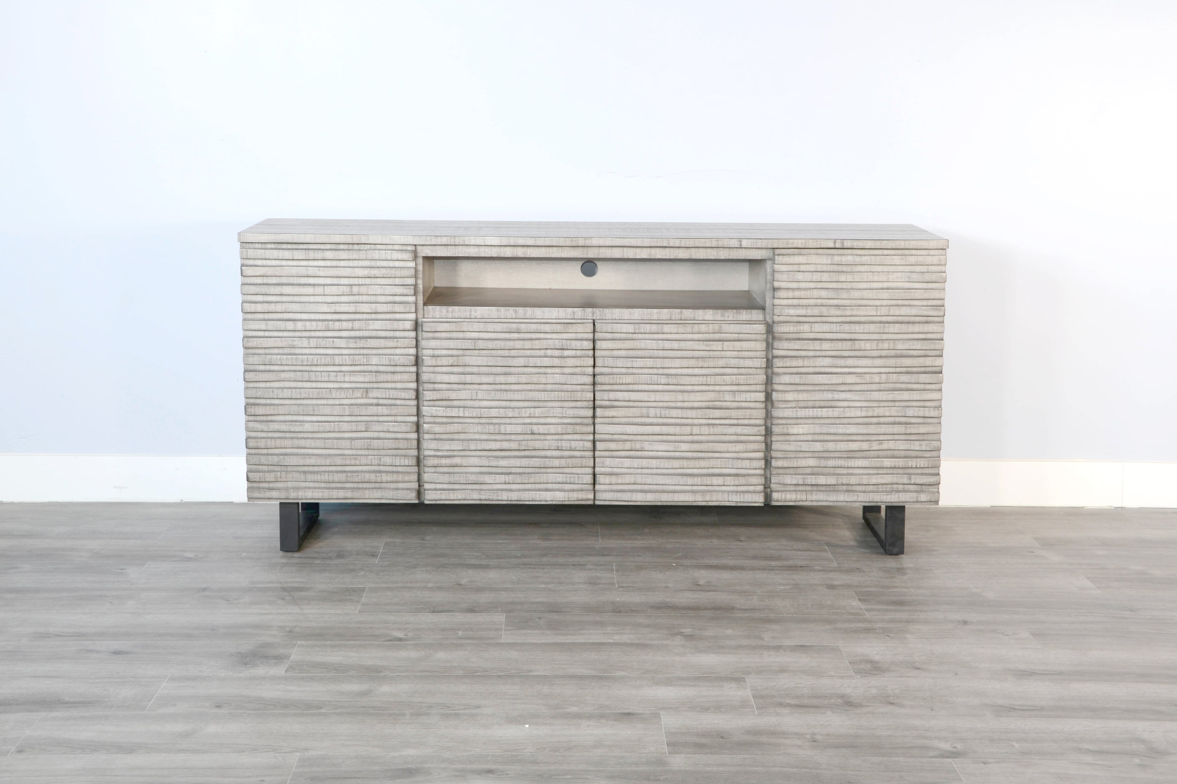 Alpine Grey 72" Media Console  Server