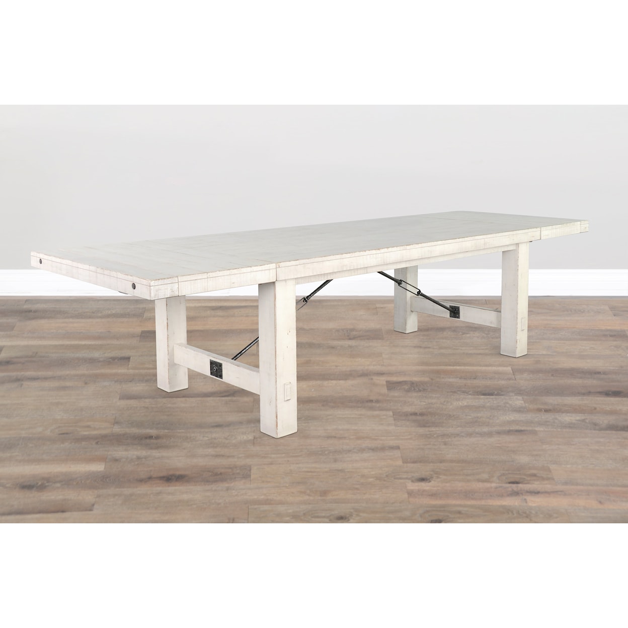Sunny Designs Marina White Sand Extension Table