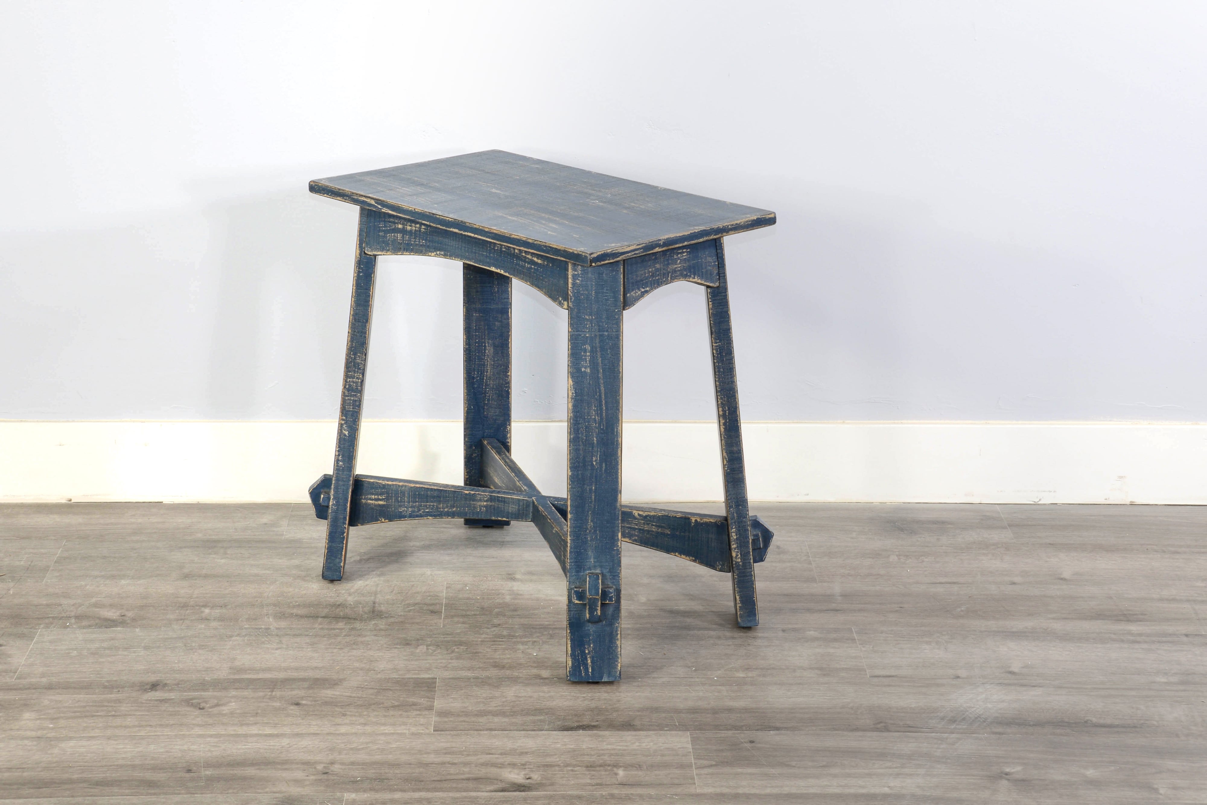 Sunny Designs Marina Ocean Blue Chair Side Table