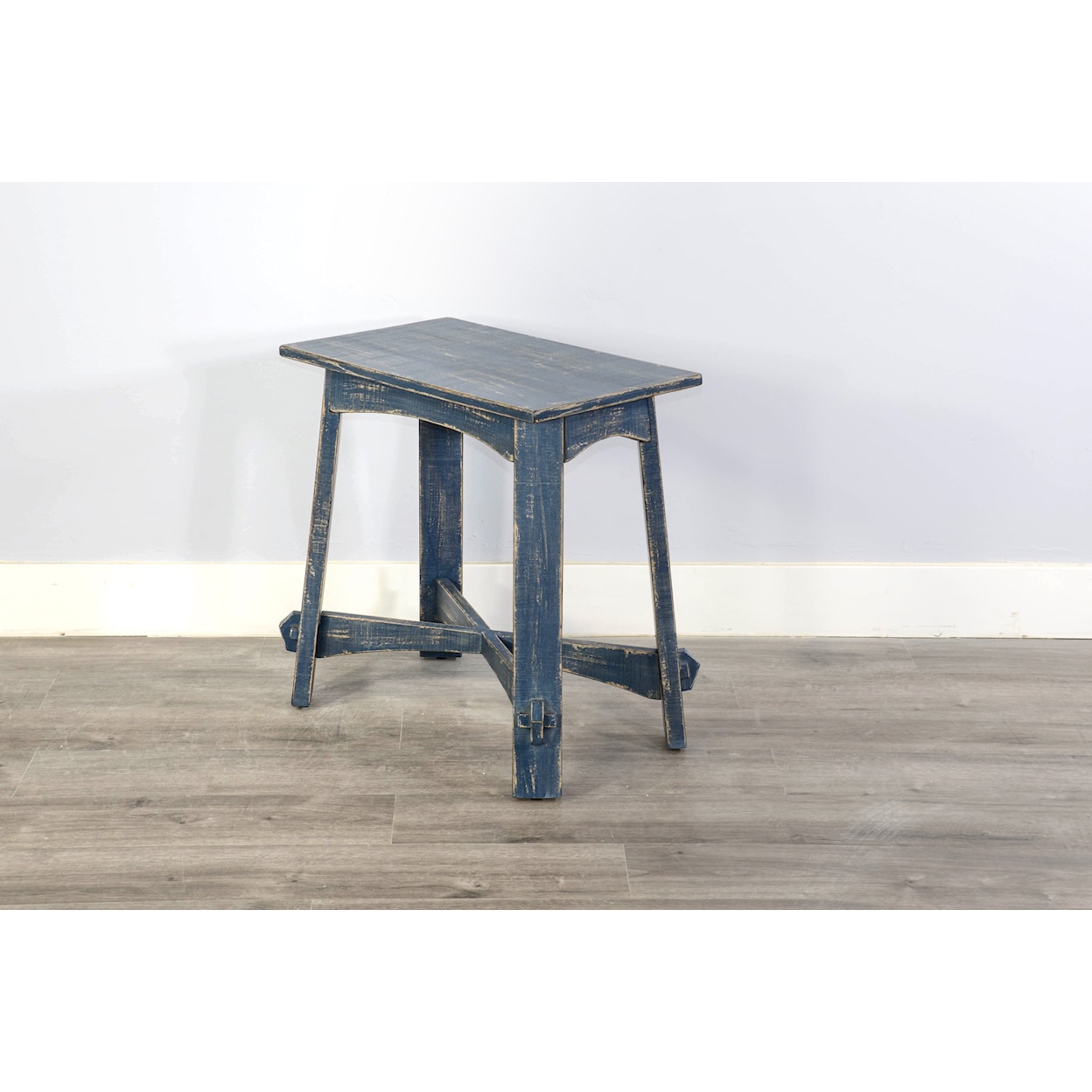 Sunny Designs Marina Ocean Blue Chair Side Table